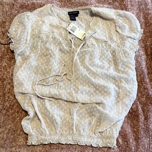 Polka Dot Blouse 🌸